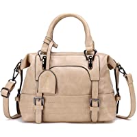  - JOSEKO Bolsos de Mujer Retro Bolso Señora Tote- Bolso de Hombro de Cuero Mensajero Bolso Bandolera Bolsillos de Compras…